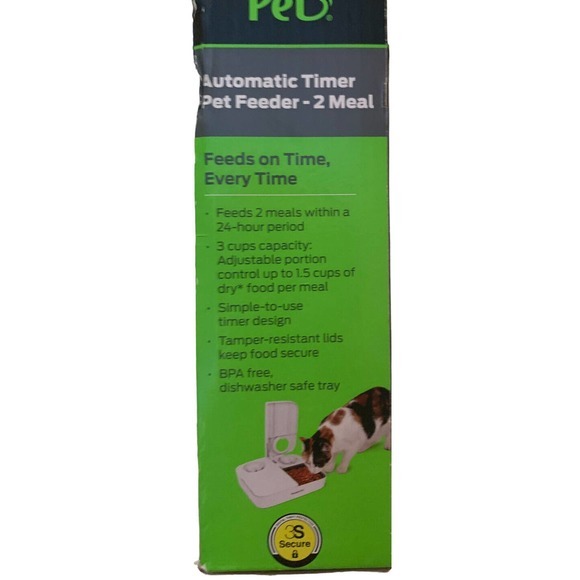 🔥 NEW Premier Pet‎ Automatic Timer Pet Feeder, 2 Meals🔥 - Picture 4 of 4